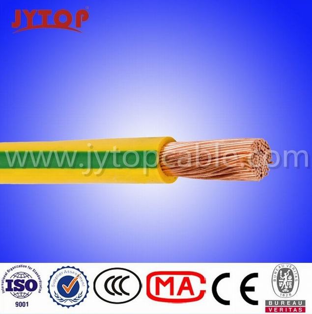  Электрический кабель с изоляцией из ПВХ строительства медного провода