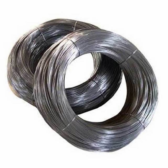  Galvanisé à chaud ou Ungalvanized Fil d'acier en alliage de zinc aluminium