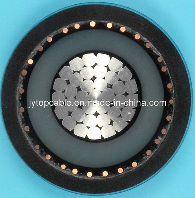 Middle Voltage 11kv Aluminum Conductor Copper Wire Shield Power Cable