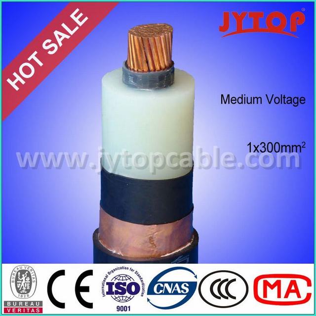 Mv Copper Conductor XLPE Insulated Power Cable for Single Core