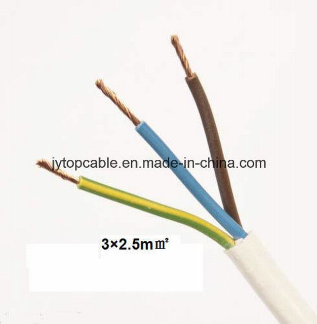  Aislamiento de PVC flexible Cable Eléctrico 1.5mmsqure