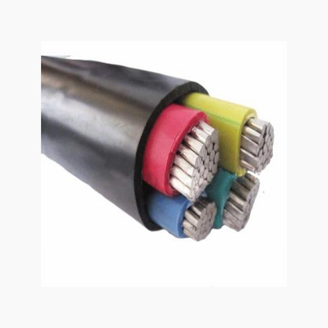  Aislamiento de PVC recubierto de PVC de cable de alimentación eléctrica Unarmoured