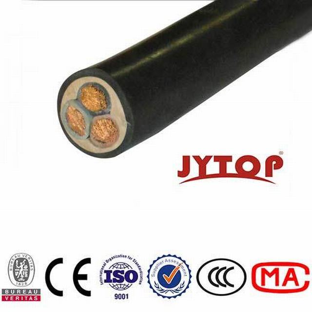  Cable de goma con el Conductor de cobre flexible