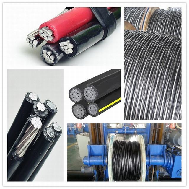 Triplex Overhead Aluminum and Underground Wire for AAC/ AAAC/ACSR Cable