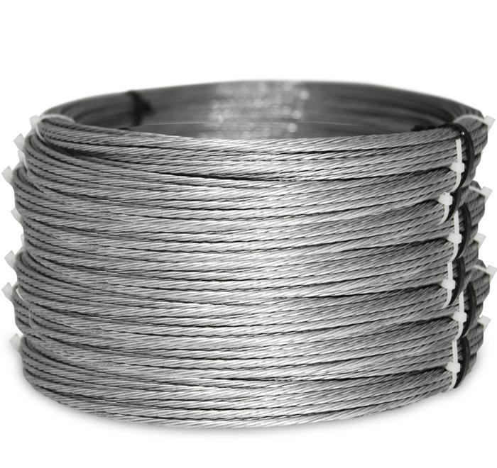 1/4" Extra High Strength Guy Wire Strand Ehs 250 Feet