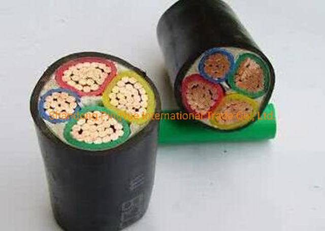 0.6/1kv Copper 4 Core 95mm 120mm 150mm 185mm 240mm 30mm XLPE Insulated Steel Tape Armoured PVC Sheathed Power Cable