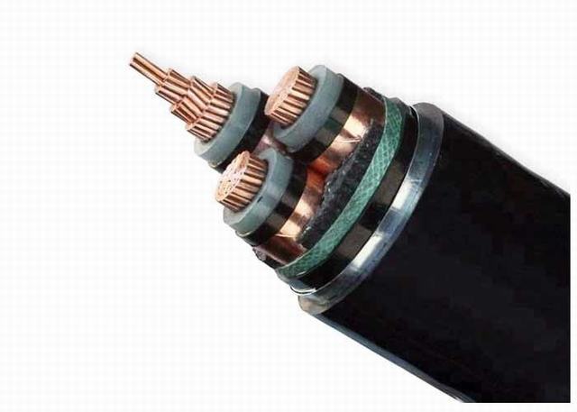  Kv 0.6/1LV Conducteur en cuivre du fil en acier avec isolation XLPE Métro blindé Câble d'alimentation Câble swa