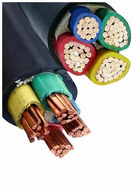 4 Cores 0.6/1kv Cu PVC Insulated Power Cable Power Transmission Cable with IEC Certified