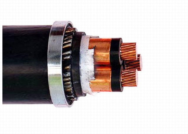  Câble blindé électrique 2,5 mm2 - 500mm2 jusqu'à 35kv