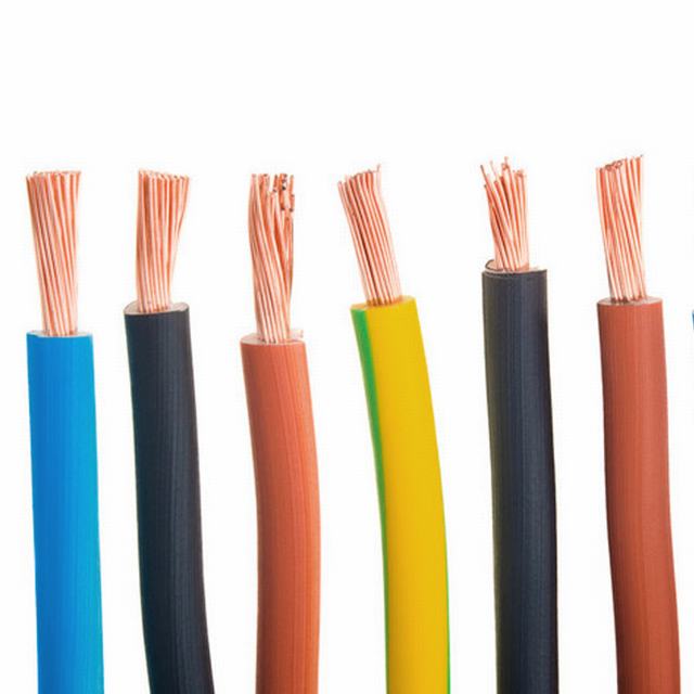 0.5mm 1.5mm 2mm 2.5mm 4mm House Bulding Wiring H03vvh2-F H05V-K H07V-U Tw Thw Solid Copper PE XLPE PVC Insulated PVC Sheathed Electircal Cable Electric Wire