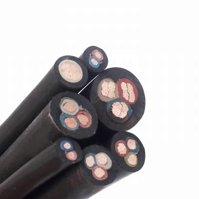 10mm2 16mm2 25mm2 35mm2 95mm Welding 3 Core Flexible Rubber Insulated Cable
