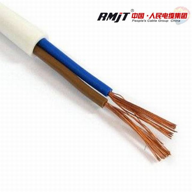 
                                 15mm de 2 núcleos de PVC trenzado cables eléctricos de la caja de cable eléctrico                            