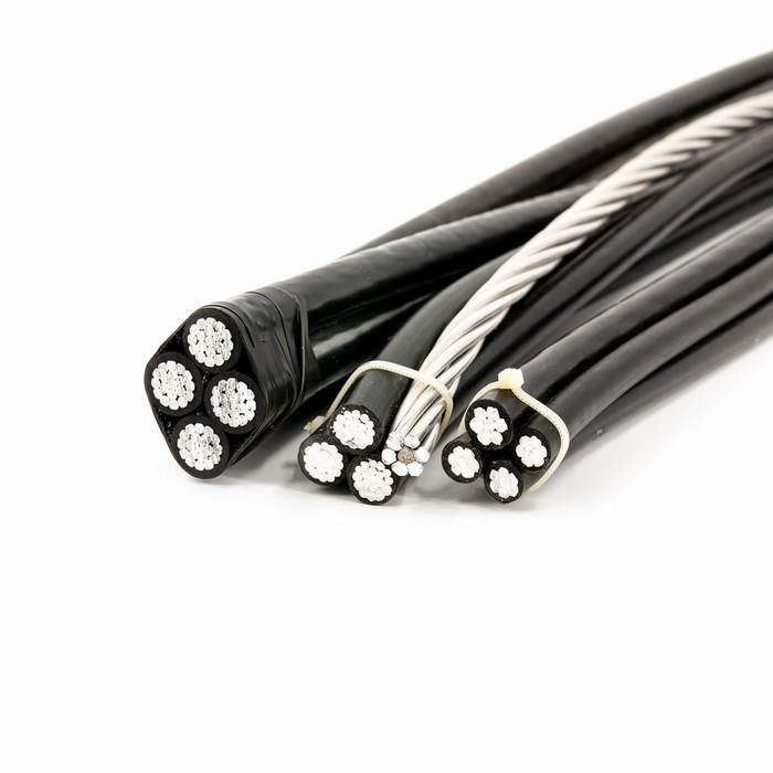 25mm 35mm 50mm 70mm AAC / AAAC / ACSR / XLPE or PVC Aerial Bunded Electric ABC Cable