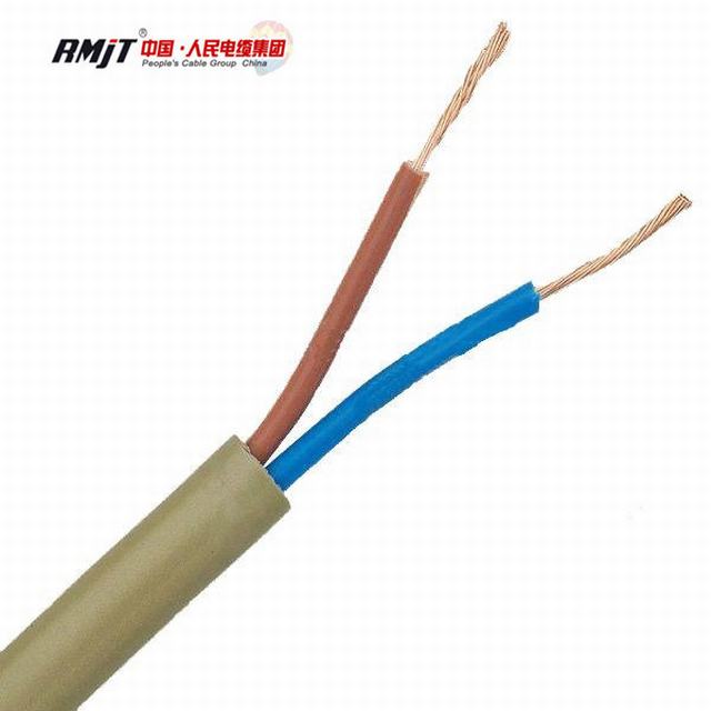  300/300V condutores de cobre com isolamento de PVC cabo flexível plano