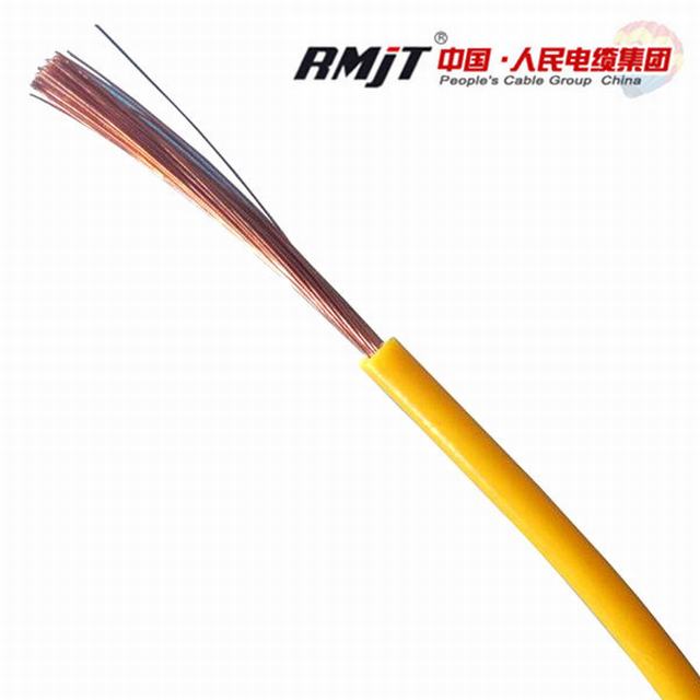  300/500V cable aislado con PVC flexible, núcleo de cobre del cable eléctrico