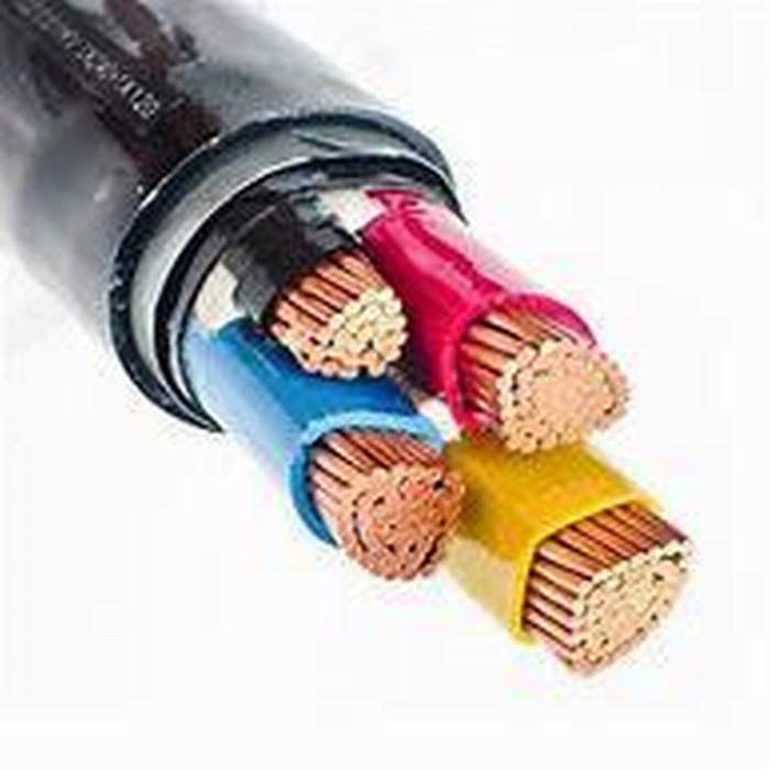 
                                 4 основных Yjv22 4*70 медных Core низкое напряжение электрического кабеля питания                            