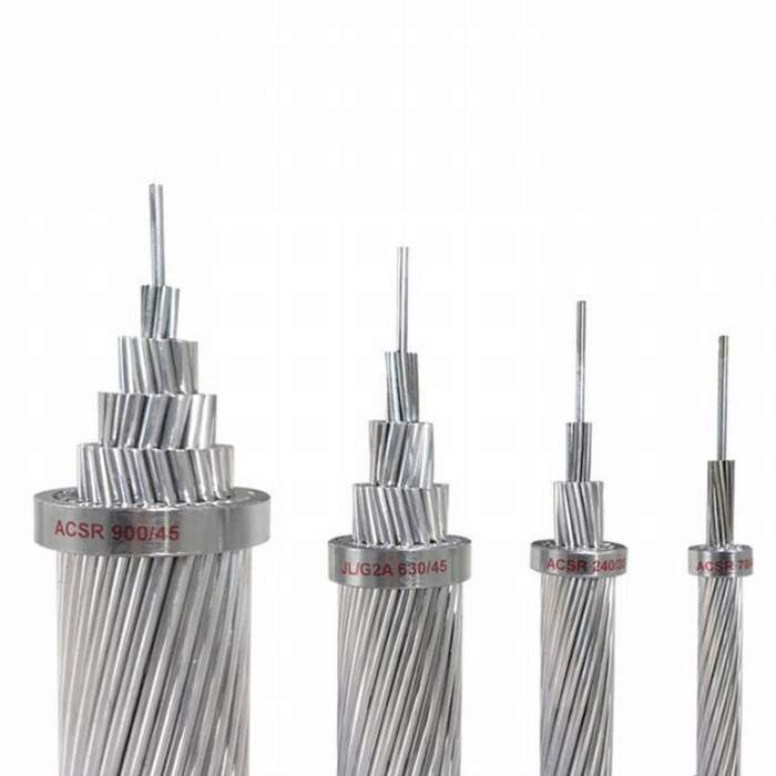 
                                 ASTM B232 Стандартные накладные оголенные провода из алюминия AAC AAAC ACSR кабель                            