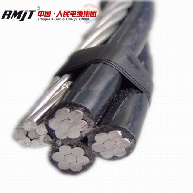  Cable Aislado XLPE/PE de Aluminio del ABC del Conductor