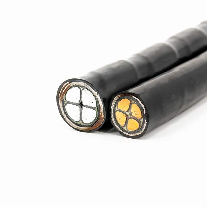 
                                 Алюминий Core XLPE изоляцией ПВХ пламенно бронированных электрический кабель питания Yjlv22 4c X 95 Sqmm                            