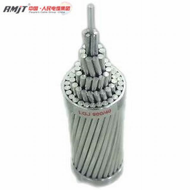 
                                 La sobrecarga de la fábrica China de 35mm2 de desnuda Fox 150mm2 Wolf el núcleo de acero el aluminio conductores ACSR Cable                            