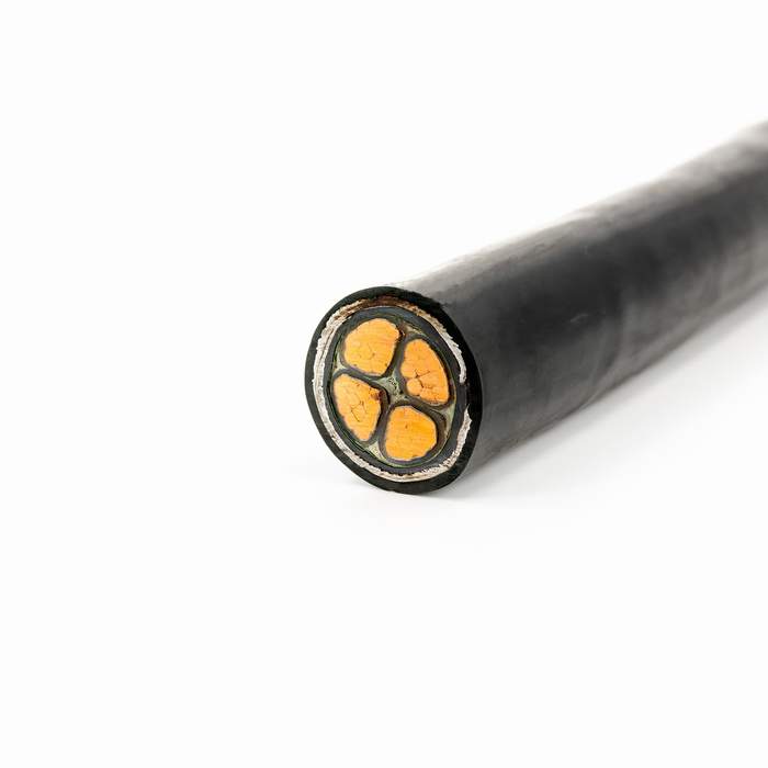 
                                 Conductor de cobre aislado de la cinta de acero recubierto de PVC blindado el cable de alimentación                            