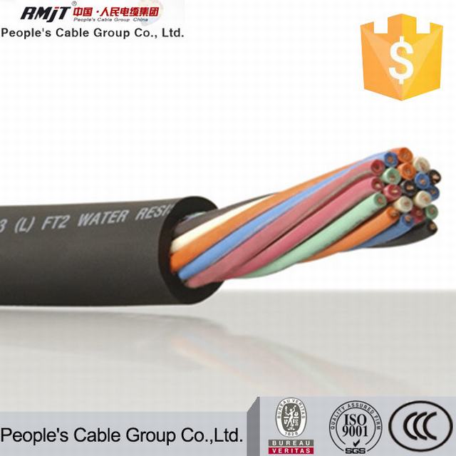  Cable de cobre de PVC (XLPE) recubierto de PVC con aislamiento de cables de control