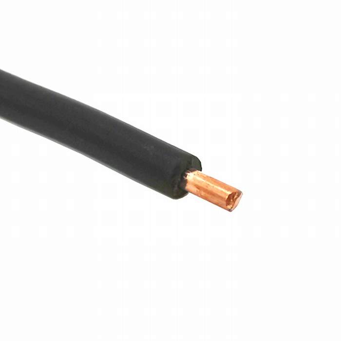 
                                 Aislamiento de PVC de alta calidad Cable eléctrico de 4 mm.                            
