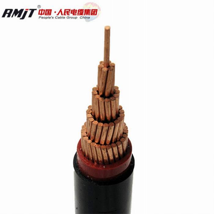 
                                 IEC 60502 aislamiento XLPE Conductor de cobre del cable de alimentación Yjv                            