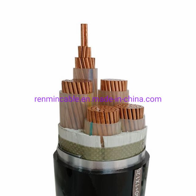 
                                 Conductor de cobre de baja tensión con aislamiento XLPE de 4 Núcleos de cable blindado de cable de alimentación eléctrica                            