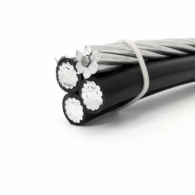 
                                 Накладные расходы алюминиевого провода антенны изоляцией XLPE Кабель в комплекте кабель ABC                            