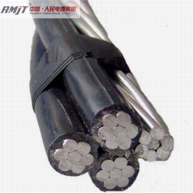 Overhead XLPE Insulated Aluminum Cable ABC Aerial Bundle Cable