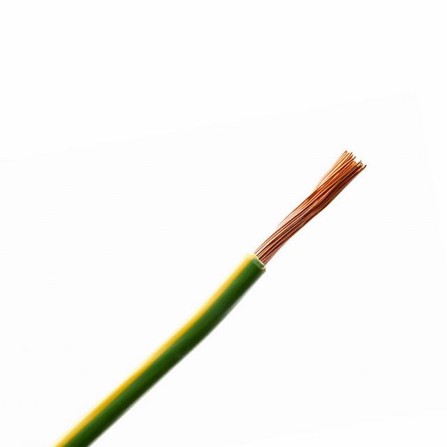 
                                 Condutor de cobre com isolamento de PVC sólido ou o fio elétrico flexível                            