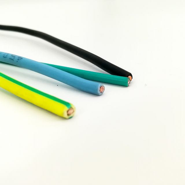 
                                 Fio amarelo/verde do isolamento de PVC de 16mm2 Fio eléctrico 16mm2 Fio                            