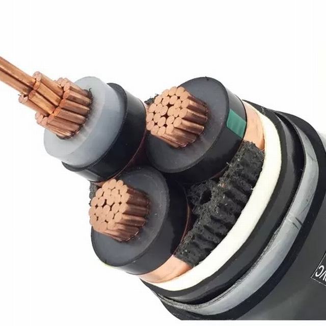 
                                 Les compresseurs ZR 0.6/1Yjv22 kv Coppertape isolés en polyéthylène réticulé PVC blindés de câble d'alimentation                            