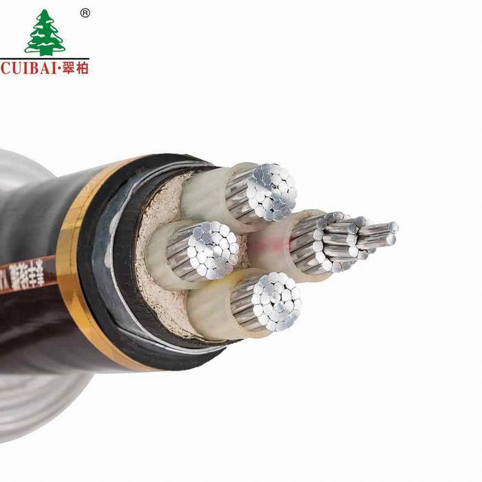 10kv Aluminum Conductor Armoured XLPE Insulated PVC Sheath Direct Burial Power Cable