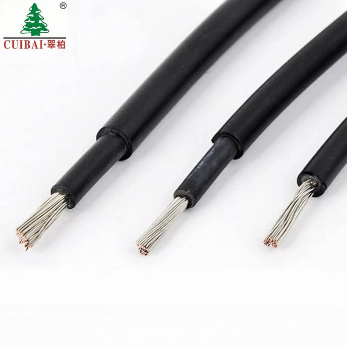 1X2.5mm2 Tinned Copper Electrical Acid & Alkaline Resistance Solar Photovoltaic PV Cable