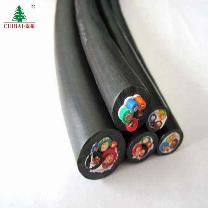 300-500V Flexible Multicore XLPE Screened Dry or Moist Conditions Control Wire Electric Cable