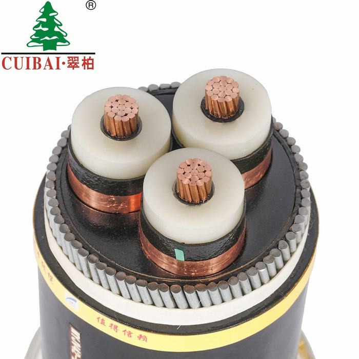 33kv 3X185mm2 XLPE Insulated Steel Wire Armour PVC Power Cable