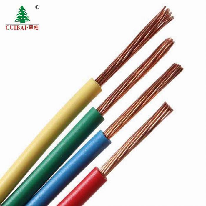 450/750V Electric Building Wire Fil Isole De Terre 1X10mm2 Vert/Jaune Earthing Cable PVC Electrical Wire