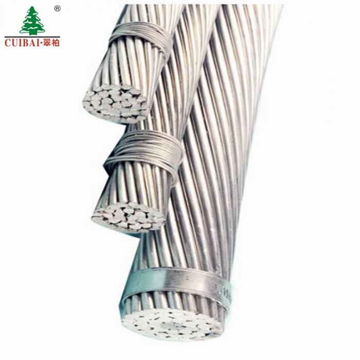 AAC AAAC ACSR Conductor Bare Aluminum Alloy Clad Galvanized Steel Strand Steel Wire Reinforced Twisted Service Drop Aerial Bundle Overhead Cable