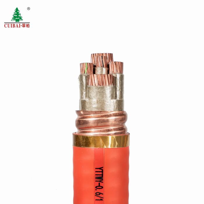 Fire Proof Low Smoke Halogen Free Lsoh XLPE Insulated PVC Sheathed Corrugated Aluminum Alloy Copper Conductor Non-Magnetic Metal Wire Armoured Power Cable