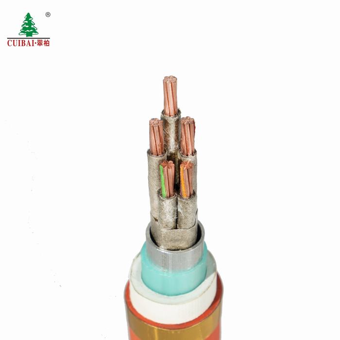 Fire Proof Low Smoke Halogen Free XLPE Insulated PVC Sheathed Corrugated Aluminum Alloy Copper Conductor Non-Magnetic Metal Wire Armoured Power Cable