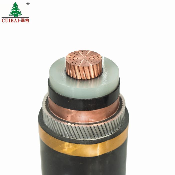 High Voltage 110kv Copper Conductor Single Core 630mm XLPE Insulated Power Cable