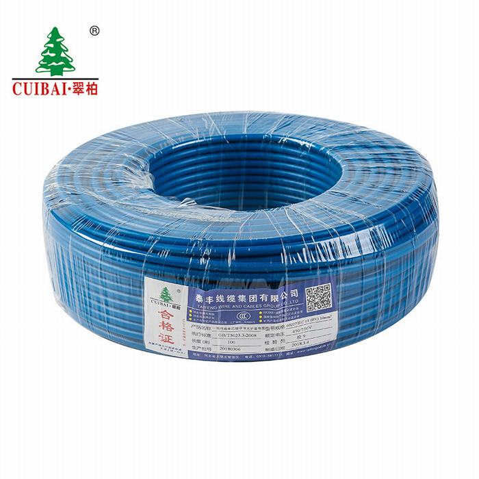 Low Smoke Halogen Free Stranded Copper Conductor Thermoplastic Insulation Flexible/Solid Wiring Lighting Electric/Electrical Solar House Building Cable Wire
