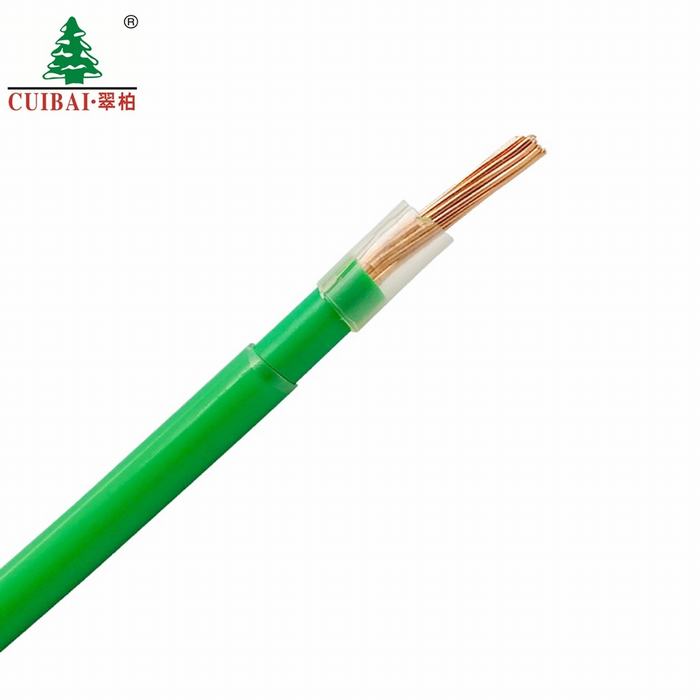 
                                 600V de baja tensión aislados en PVC de color verde/amarillo de 35mm2 50mm2 de 70mm2 masa cable eléctrico                            