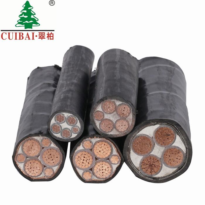 Low Voltage Chemical Plants Refinery Power Cable XLPE Insulation Steel Wire Armoured Flame Retardant
