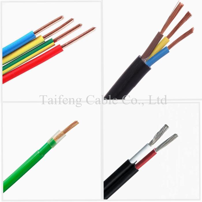 
                                 Aislamiento de PVC Sta Conductor de cobre aluminio DC/AC flexible trenzado El cable de la construcción de equipos eléctricos/Cable eléctrico                            