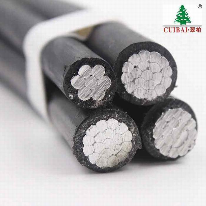 Power Transmission Steel Reinforced Aluminum Stranded XLPE Insulation Galvanized Steel Strand ABC Cable