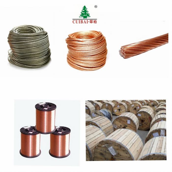 Solid/ Stranded Bare Copper Conductors Wire for Cable