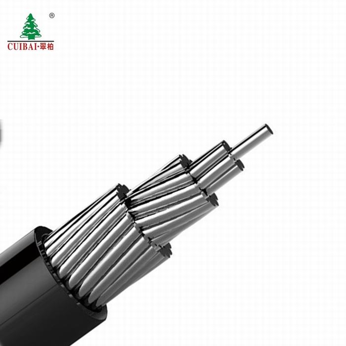 Steel Core Aluminum Stranded Electrical Electric Wire Core XLPE Insulated Concentrically&Nbsp; Stranded Aerial Power Cable